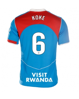 Billige Fotballdrakt Atletico Madrid Koke #6 Replika Tredjedrakt Dame 2025-26 Kortermet Billige Fotballdrakt Atletico Madrid Koke #6 Replika Tredjedrakt Dame 2025-26 Kortermet